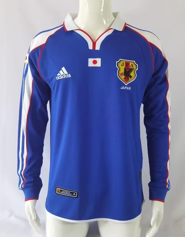 Japan Soccer Jersey Home Long Sleeve Retro Replica 2000