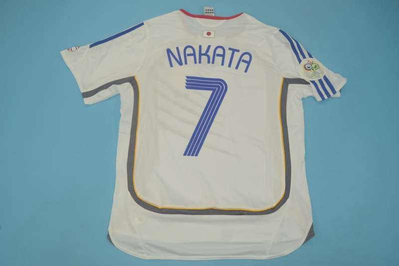 Japan Soccer Jersey Away Retro Replica 2006