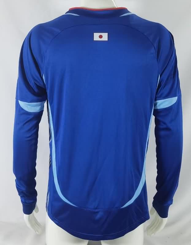 Japan Soccer Jersey Home Long Sleeve Retro Replica 2006