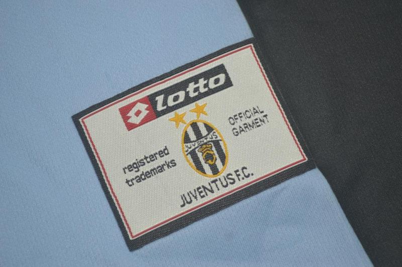 Juventus Soccer Jersey Goalkeeper Blue Retro Replica 2002/03