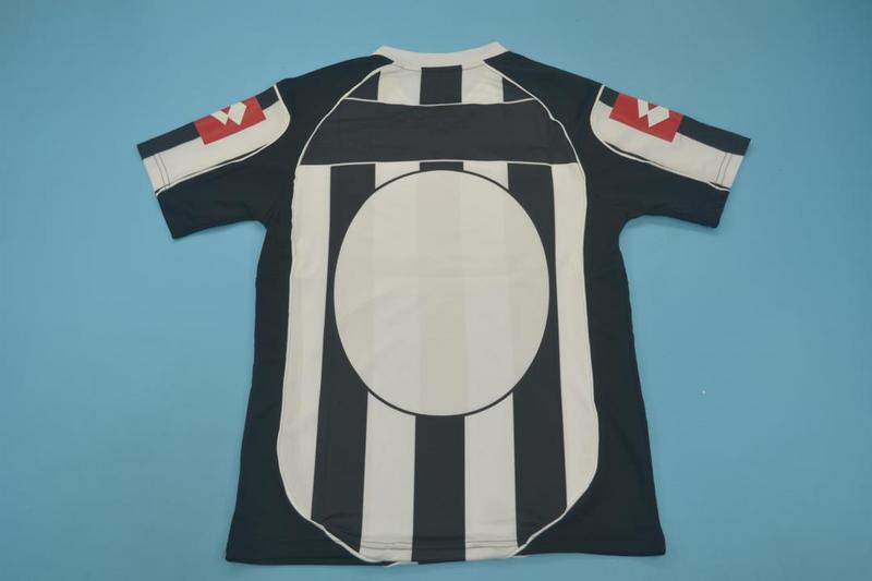 Juventus Soccer Jersey Home Retro Replica 2002/03