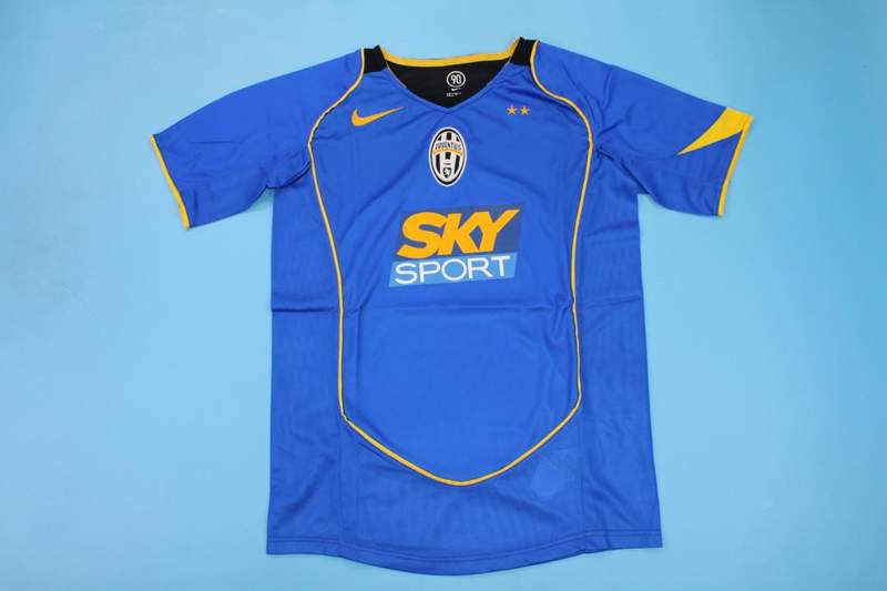 Juventus Soccer Jersey Away Retro Replica 2004/05