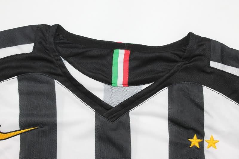 Juventus Soccer Jersey Home Retro Replica 2005/06