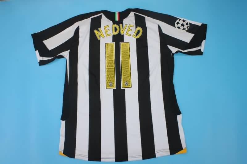 Juventus Soccer Jersey Home Retro Replica 2005/06