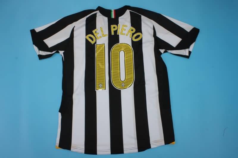 Juventus Soccer Jersey Home Retro Replica 2005/06