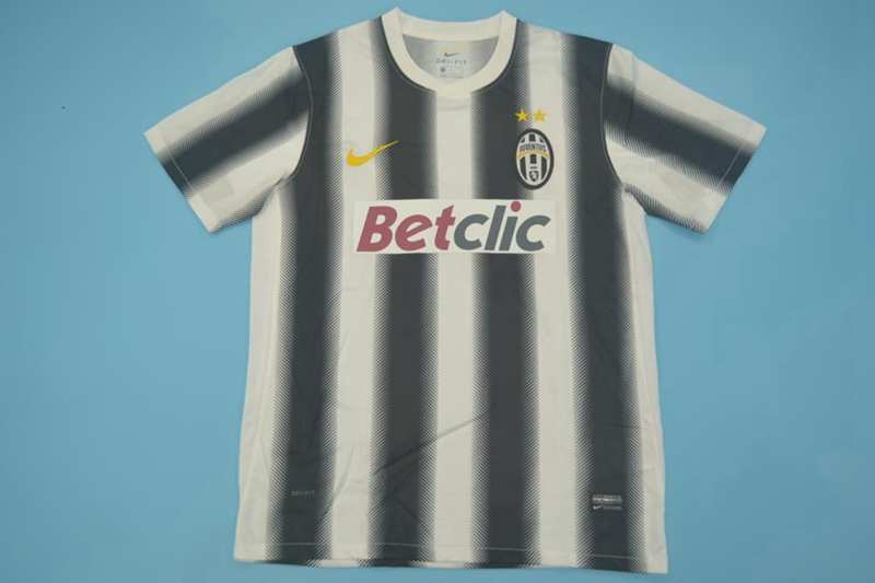 Juventus Soccer Jersey Home Retro Replica 2011/12