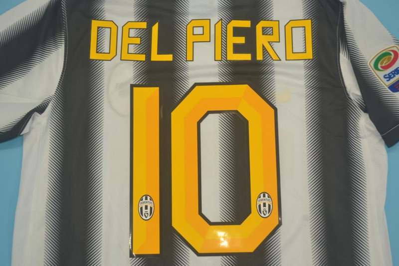 Juventus Soccer Jersey Home Retro Replica 2011/12