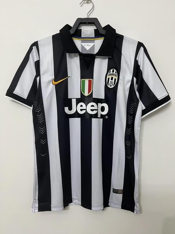 Juventus Soccer Jersey Home Retro Replica 2014/15