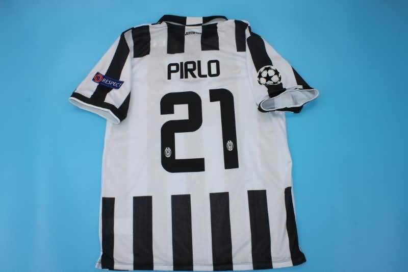 Juventus Soccer Jersey Home Retro Replica 2014/15