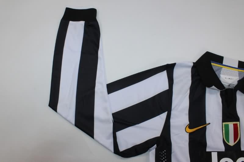 Juventus Soccer Jersey Home Long Sleeve Retro Replica 2014/15