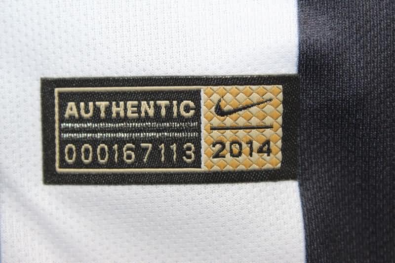 Juventus Soccer Jersey Home Long Sleeve Retro Replica 2014/15