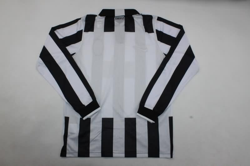 Juventus Soccer Jersey Home Long Sleeve Retro Replica 2014/15