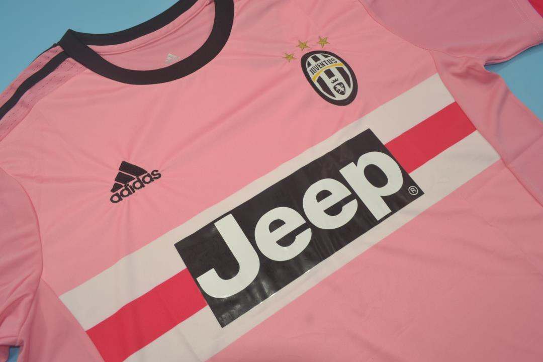Juventus Soccer Jersey Away Retro Replica 2015/16