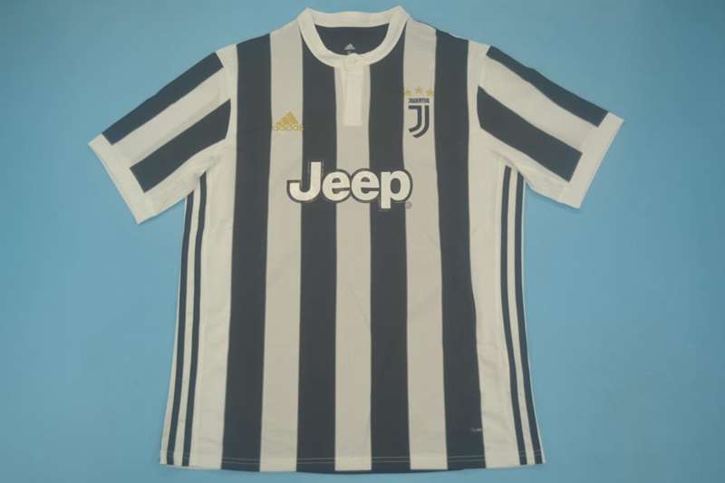 Juventus Soccer Jersey Home Retro Replica 2017/18