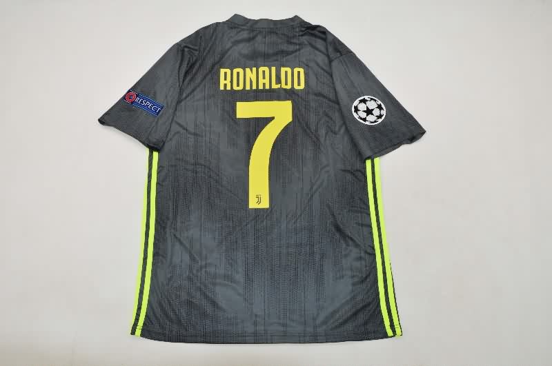 Juventus Soccer Jersey Third Retro Replica 2018/19