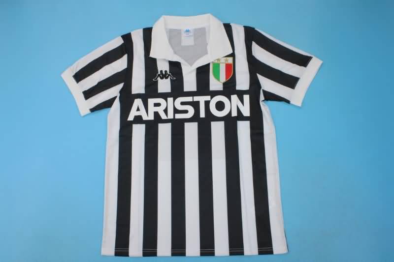 Juventus Soccer Jersey Home Retro Replica 1984/85