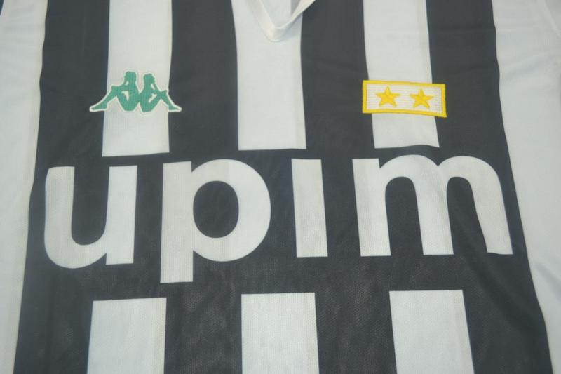 Juventus Soccer Jersey Home Retro Replica 1991/92
