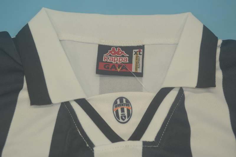 Juventus Soccer Jersey Home Retro Replica 1994/95