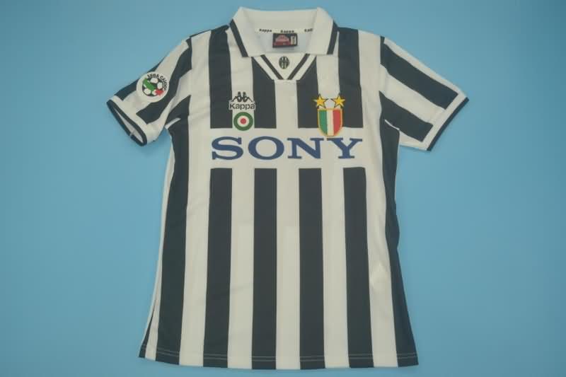 Juventus Soccer Jersey Home Retro Replica 1995/96