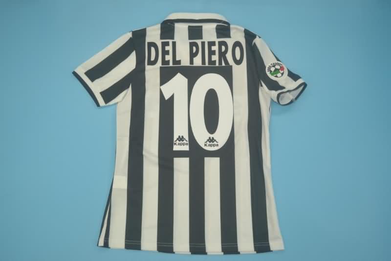 Juventus Soccer Jersey Home Retro Replica 1995/96