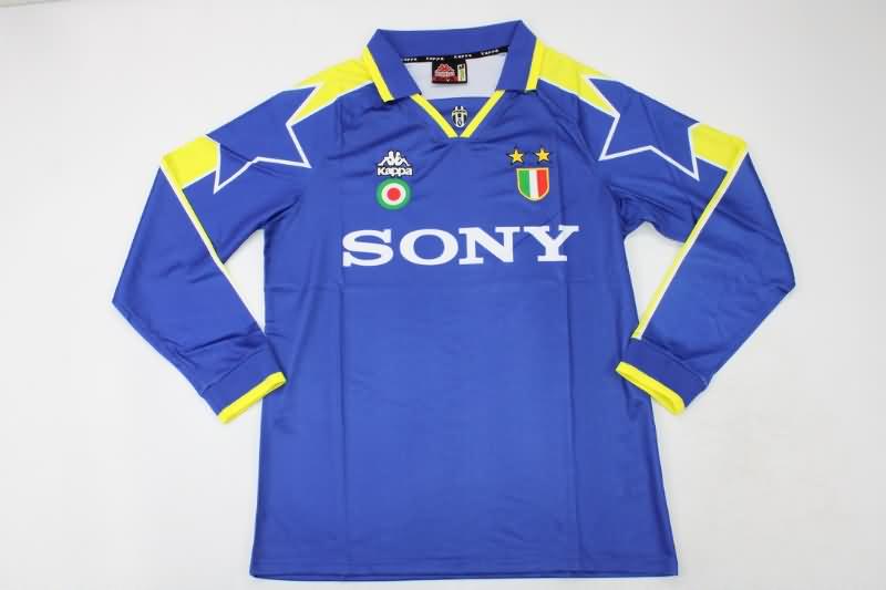 Juventus Soccer Jersey Away Long Retro Replica 1995/97
