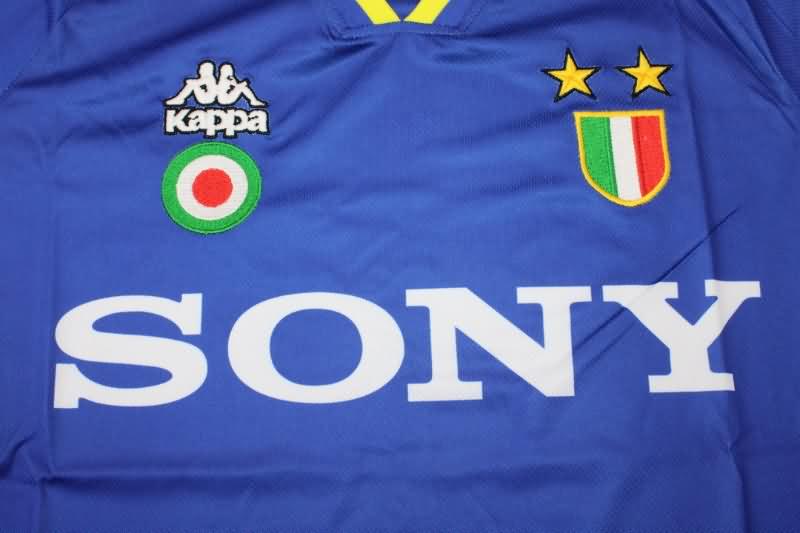 Juventus Soccer Jersey Away Long Retro Replica 1995/97