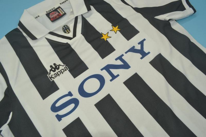 Juventus Soccer Jersey Home Retro Replica 1996/97