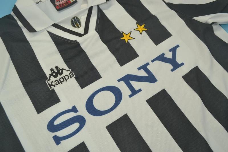 Juventus Soccer Jersey Home Retro Replica 1996/97