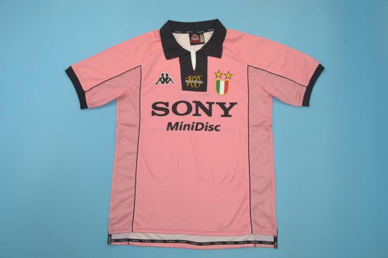 Juventus Soccer Jersey Away Retro Replica 1997/98