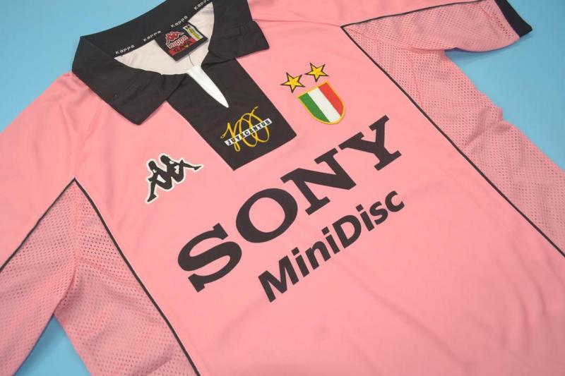 Juventus Soccer Jersey Away Retro Replica 1997/98