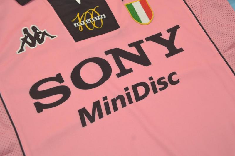 Juventus Soccer Jersey Away Retro Replica 1997/98