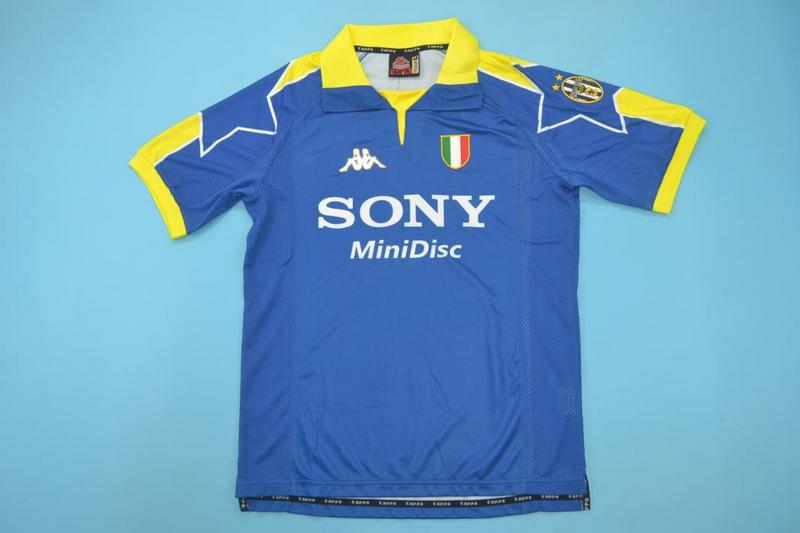 Juventus Soccer Jersey Third Retro Replica 1997/98