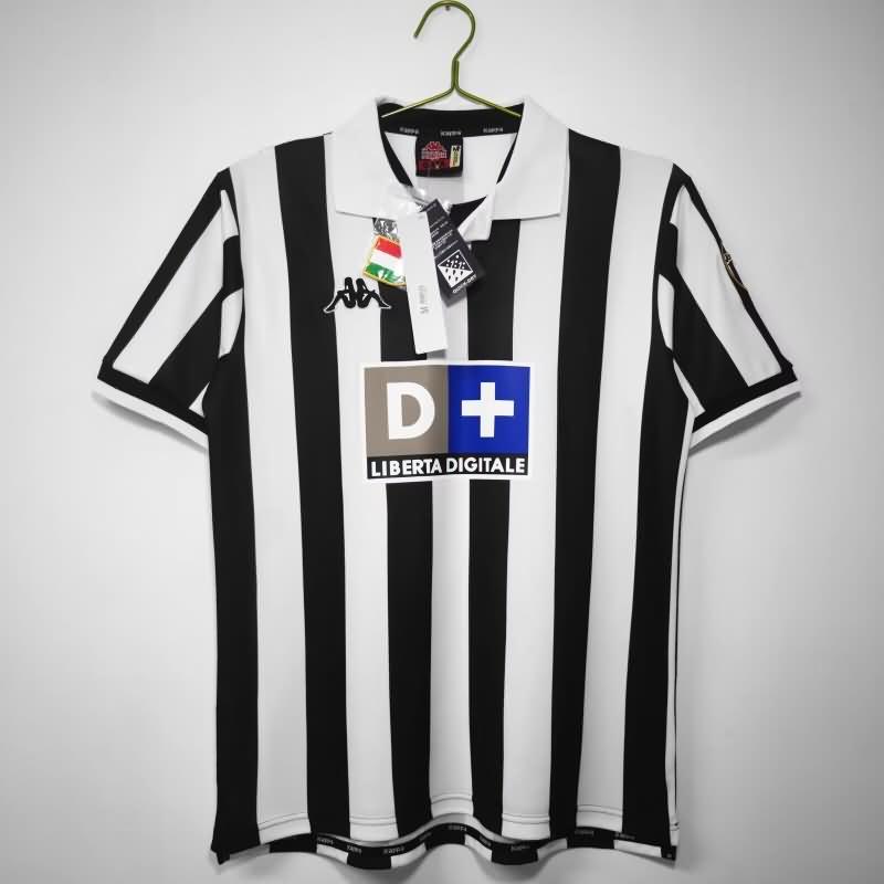 Juventus Soccer Jersey Home Retro Replica 1998/99