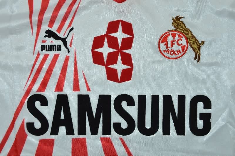AAA Quality Koln 1990/91 Home Retro Soccer Jersey