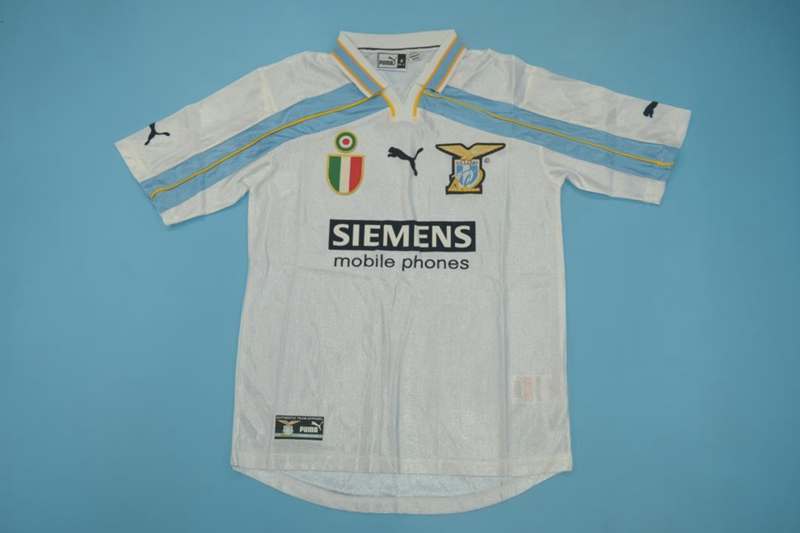 Lazio Soccer Jersey Away Retro Replica 2000/01