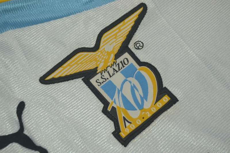 Lazio Soccer Jersey Away Retro Replica 2000/01