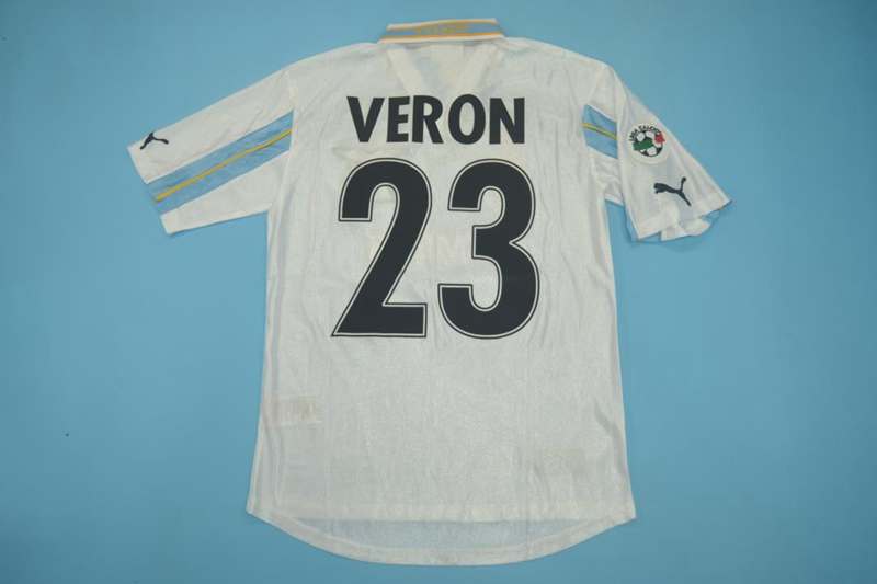 Lazio Soccer Jersey Away Retro Replica 2000/01