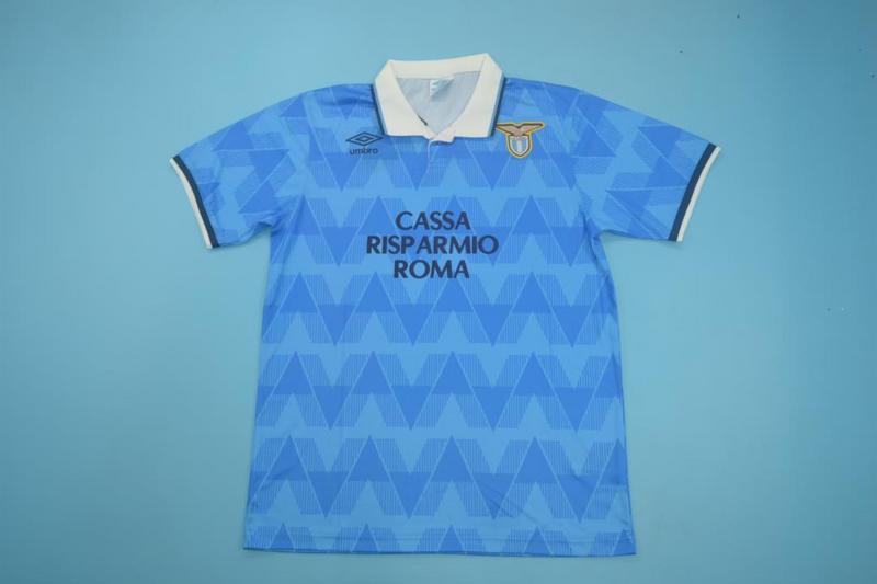 Lazio Soccer Jersey Home Retro Replica 1989