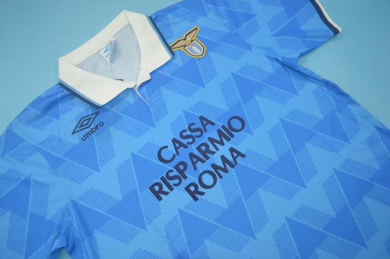 Lazio Soccer Jersey Home Retro Replica 1989