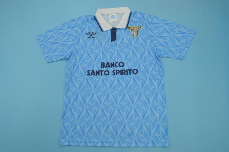Lazio Soccer Jersey Home Retro Replica 1991/92