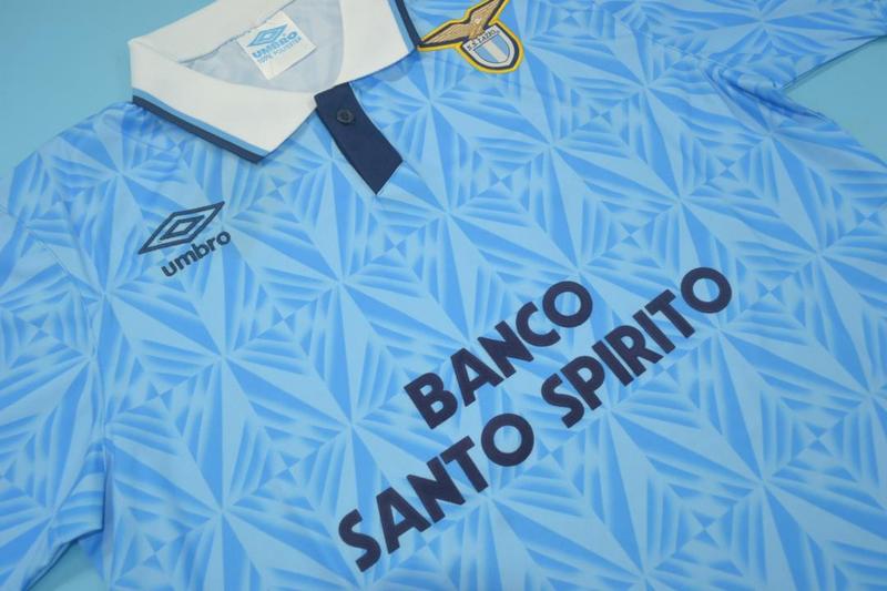 Lazio Soccer Jersey Home Retro Replica 1991/92