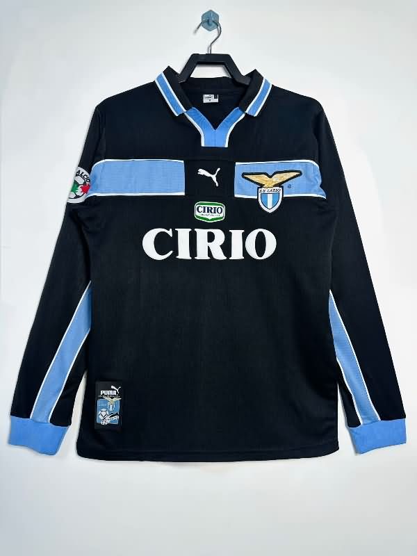 AAA Quality Lazio 1998/00 Away Long Sleeve Retro Soccer Jersey