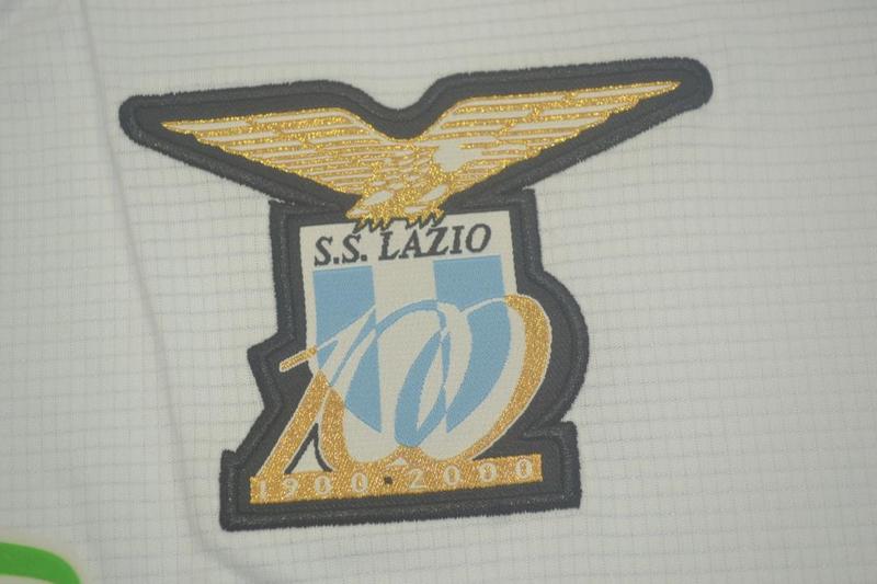 Lazio Soccer Jersey Away Retro Replica 1999/00