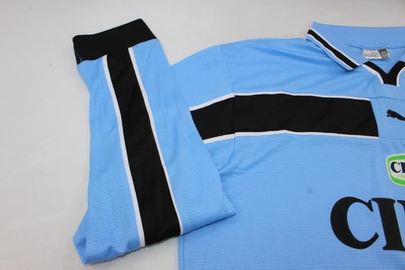 Lazio Soccer Jersey Home Long Sleeve Retro Replica 1999/00