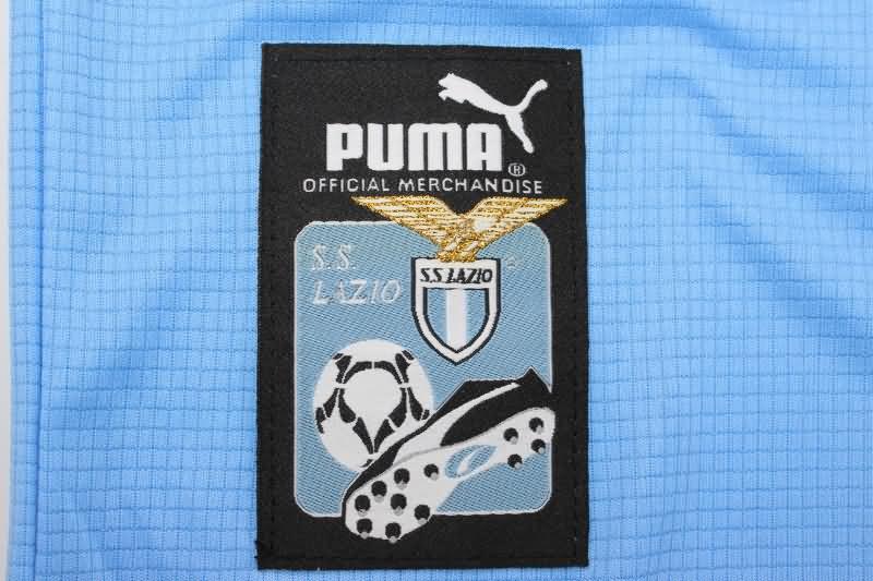Lazio Soccer Jersey Home Long Sleeve Retro Replica 1999/00