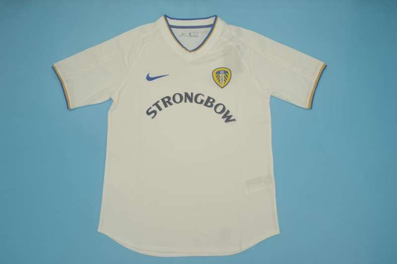 Leeds United Soccer Jersey Home Retro Replica 2000/02