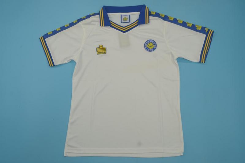 Leeds United Soccer Jersey Home Retro Replica 1976/77