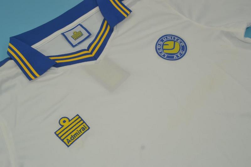 Leeds United Soccer Jersey Home Retro Replica 1976/77