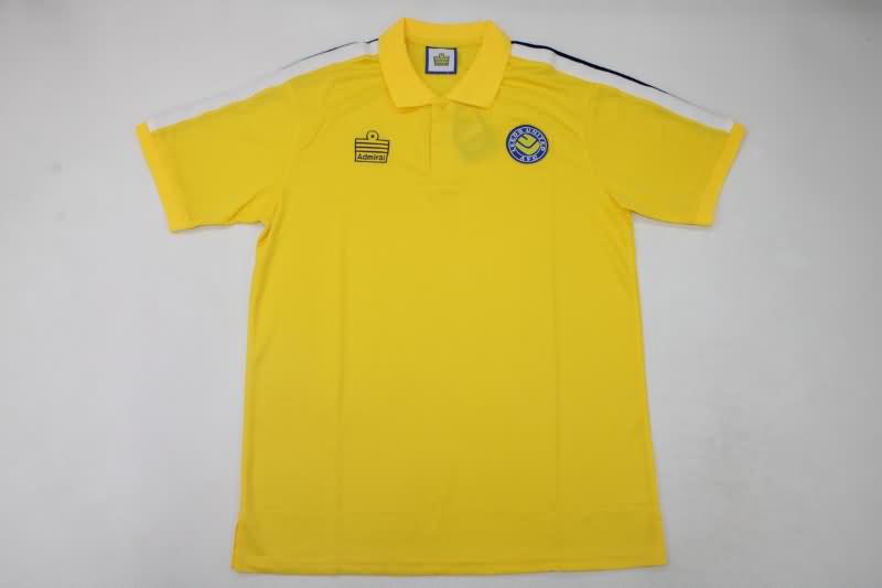 Leeds United Soccer Jersey Away Retro Replica 1977/78