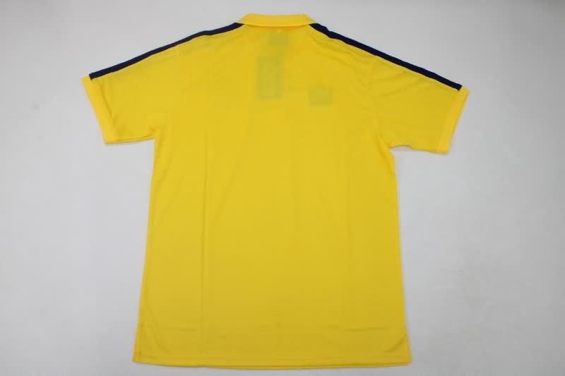 Leeds United Soccer Jersey Away Retro Replica 1977/78